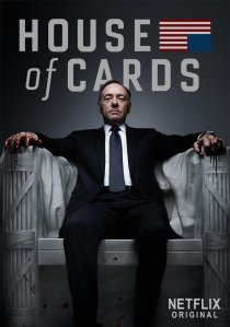 "House of Cards" starring Kevin Spacey and Robin Wright is currently available on Netflix.